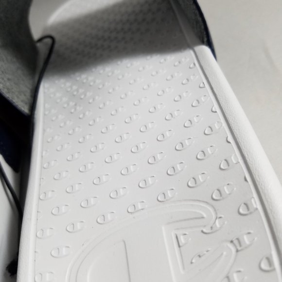 NEW Men's Sz 12 Champion Super Slide in White - Picture 5 of 9